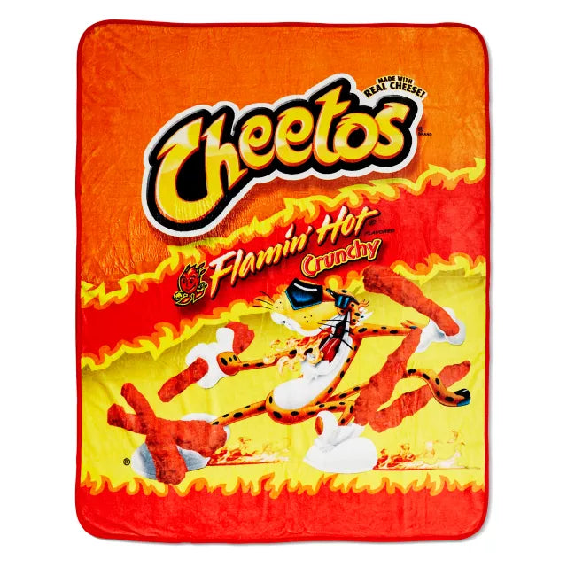 Cozy Concepts Flaming Hot Cheetos Blanket