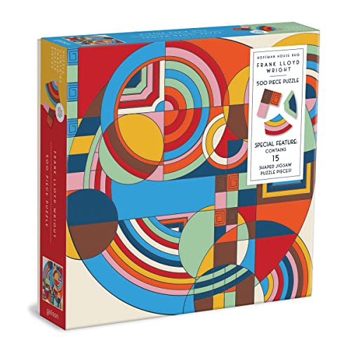 FLW Hoffman House Rug 500pc Puzzle