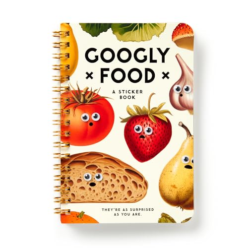 Googly Eyes Food Sticker Book