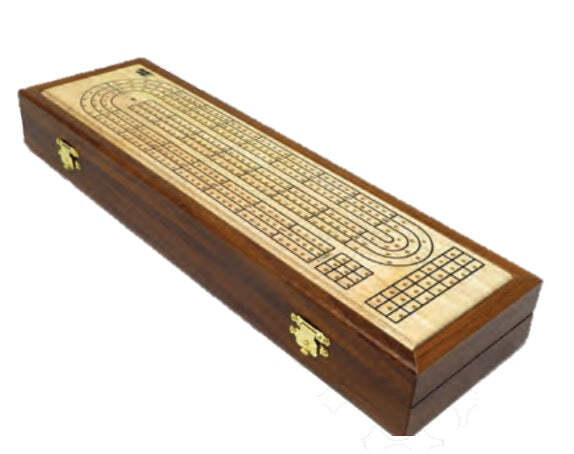 Wood Cribbage Set