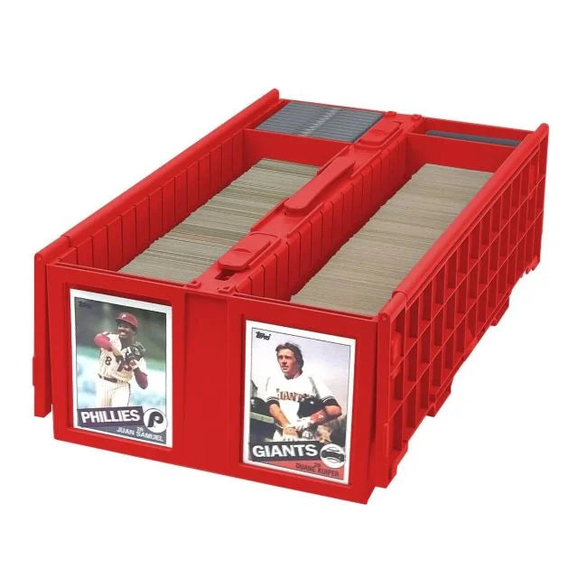 BCW 1600ct Card Bin (RED)