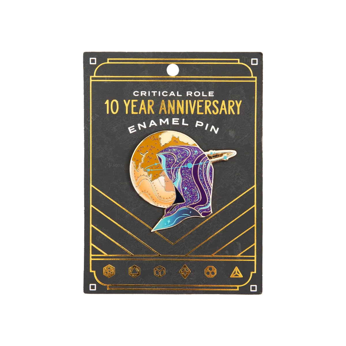 Critical Role 10 Year Anniversary Pin