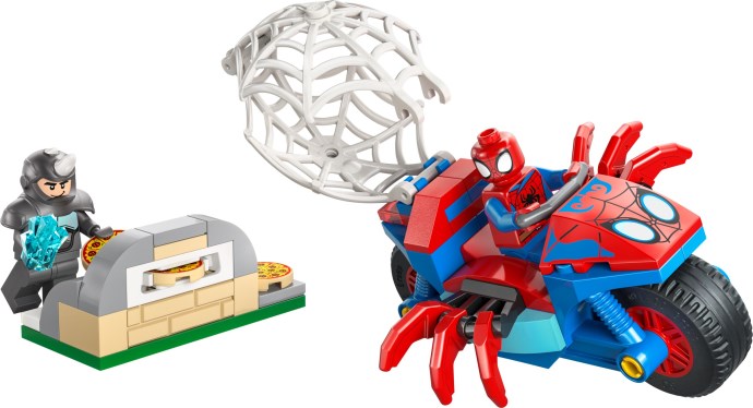 LEGO 11206 Spidey on his Motorcycle vs. Rhino product image