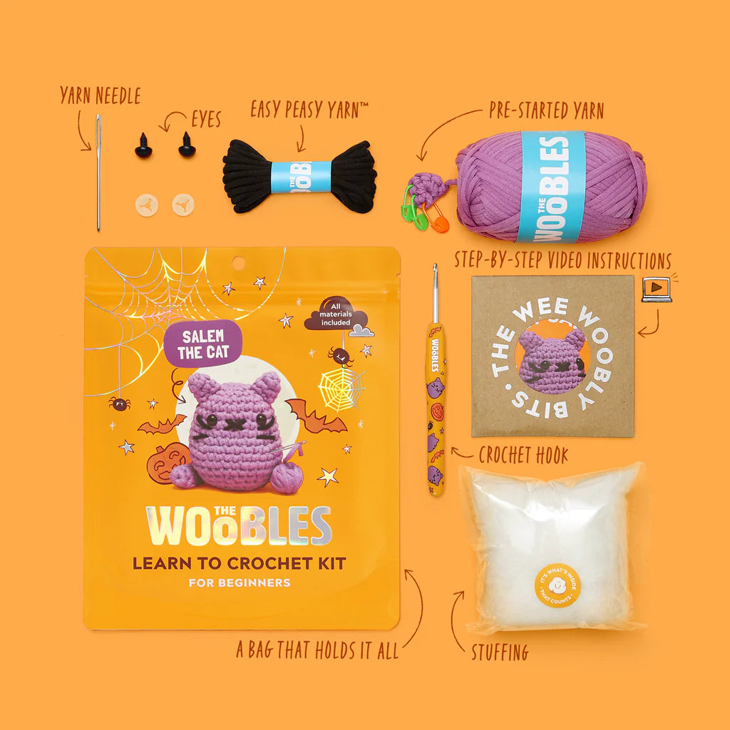 Woobles Halloween Cat Crochet