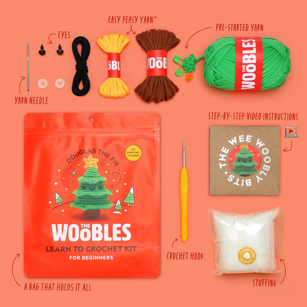 Woobles Douglas Fir Crochet K