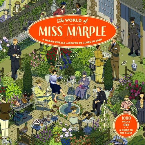 World of Miss Marple 1000pc Puzzle