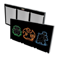 Ultra PRO 3-Card Kanto Neon One-Touch Holder product image