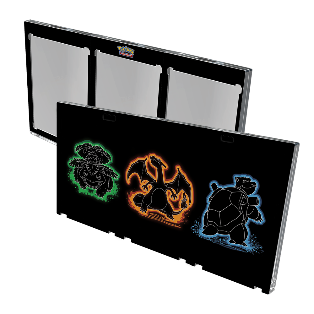 Ultra PRO 3-Card Kanto Neon One-Touch Holder product image