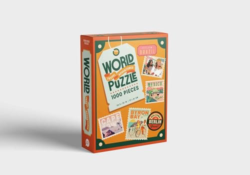 World Travel Adventures 1000pc Puzzle