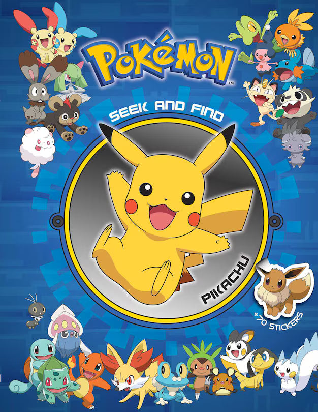 Pokemon Seek & Find Pikachu