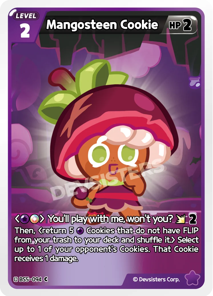 Mangosteen Cookie