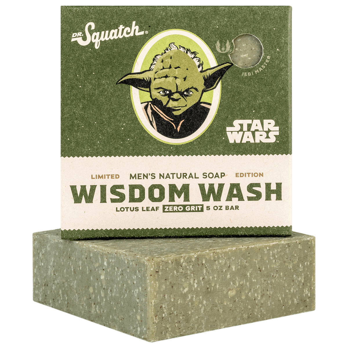 Dr. Squatch Wisdom Wash Yoda Bar Soap product image