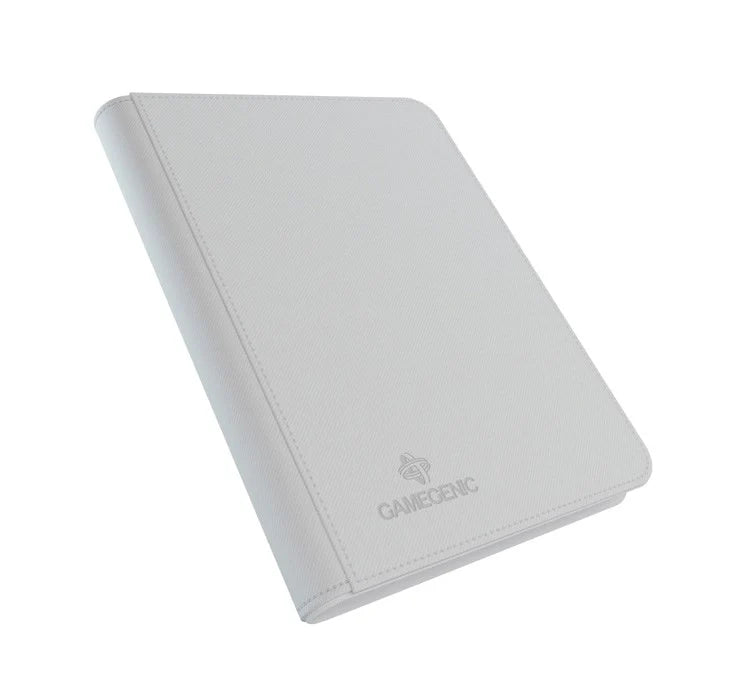 GameGenic Zip-Up Album 8-Pocket Side-Loading - White