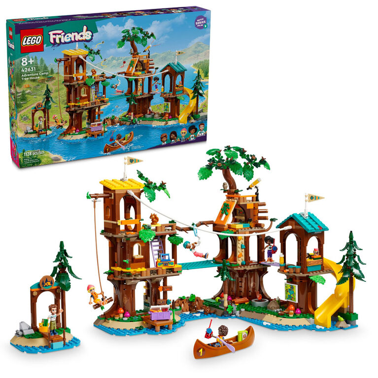 LEGO Friends Adventure Camp Tree House Camping Playset Toy