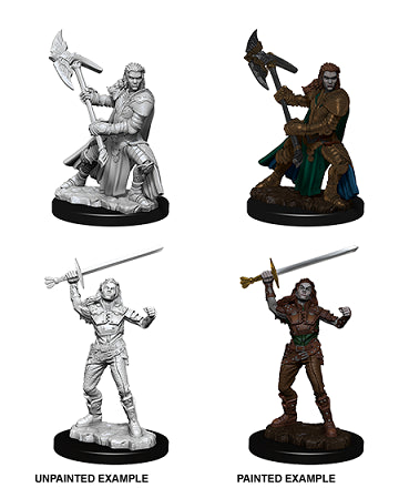 Nolzur’s Marvelous Miniatures: Female Half-Orc Fighter