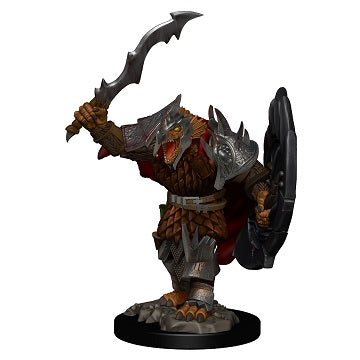Icons of the Realms: Dragonborn Male Fighter