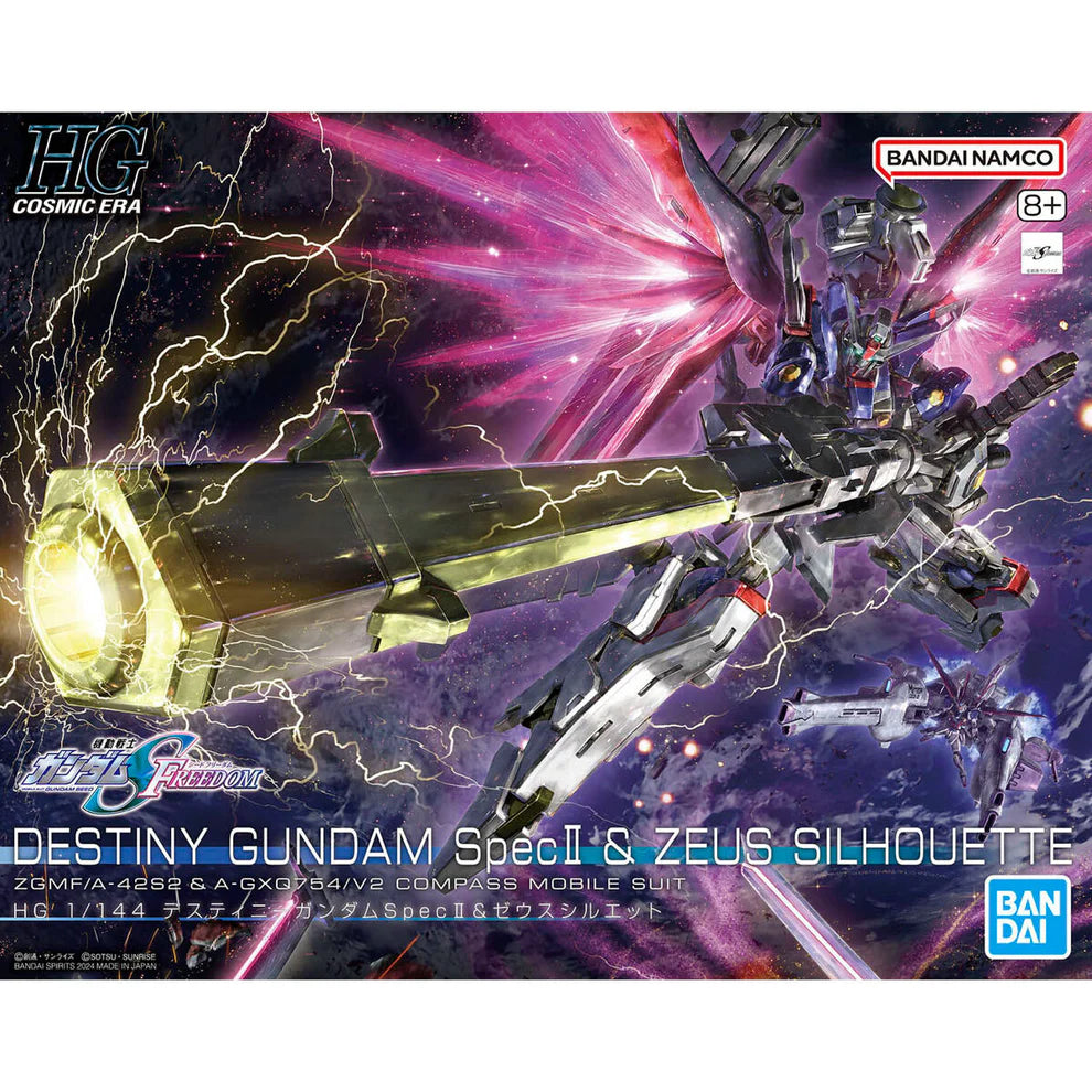 HGCE 1/144 Destiny Gundam SpecⅡ & Zeus Silhouette Model Kit