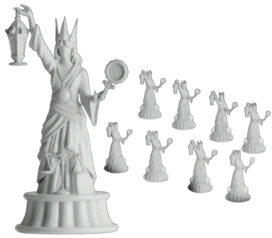 Realm of Reckoning Metal Monuments