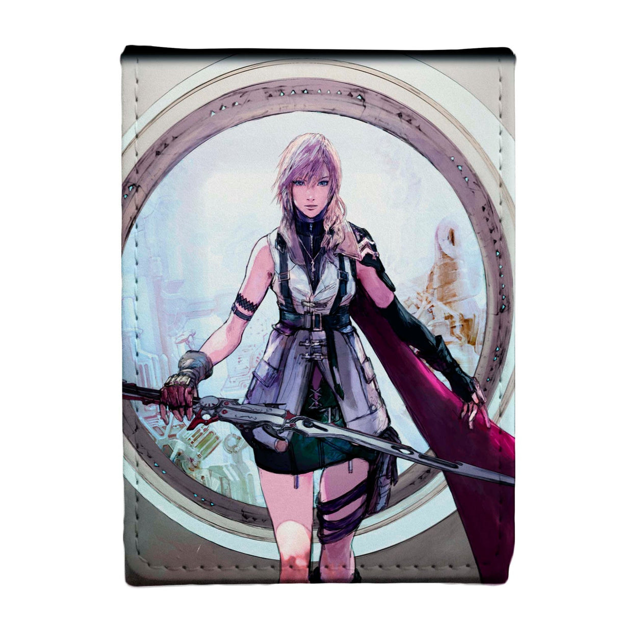 Ultra PRO Alcove Flip Deck Box: Final Fantasy - Lightning Army of One