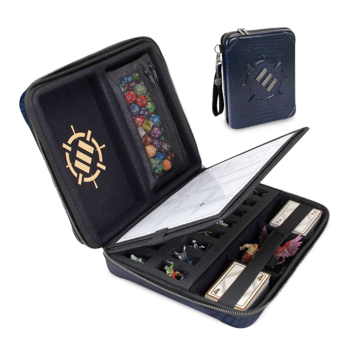 RPG Organizer Case Col Ed Blue