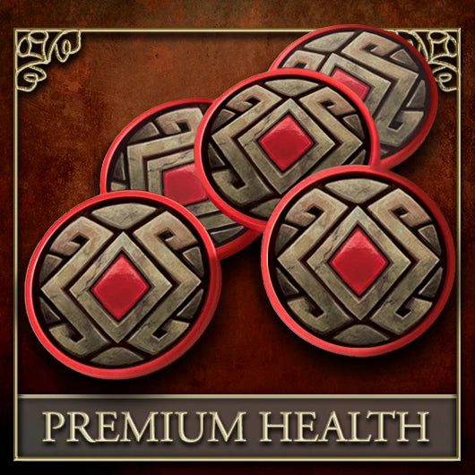 Elder Scrolls Premium Health Tokens