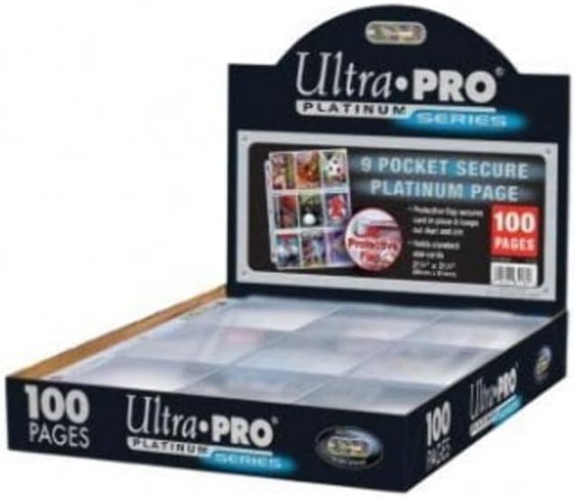 9 Pocket Secure Platinum Pages