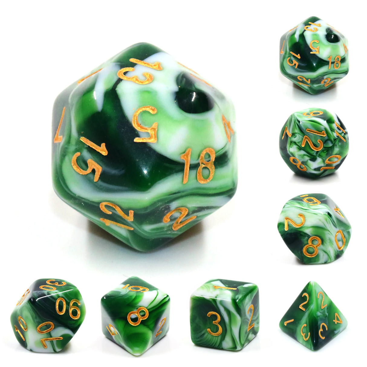 7 set Jadeite