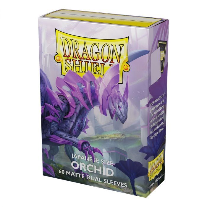 Dragon Shield: Orchid - Japanese Size, Matte Dual Card Sleeves (60ct)