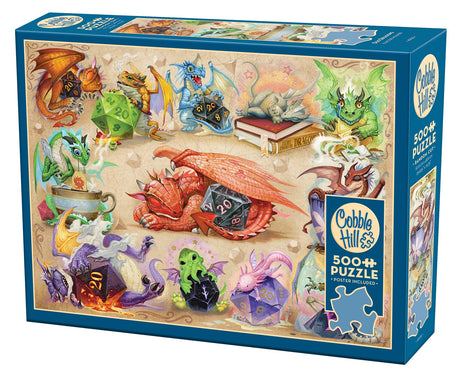 D20 Dragons 500pc Puzzle product image