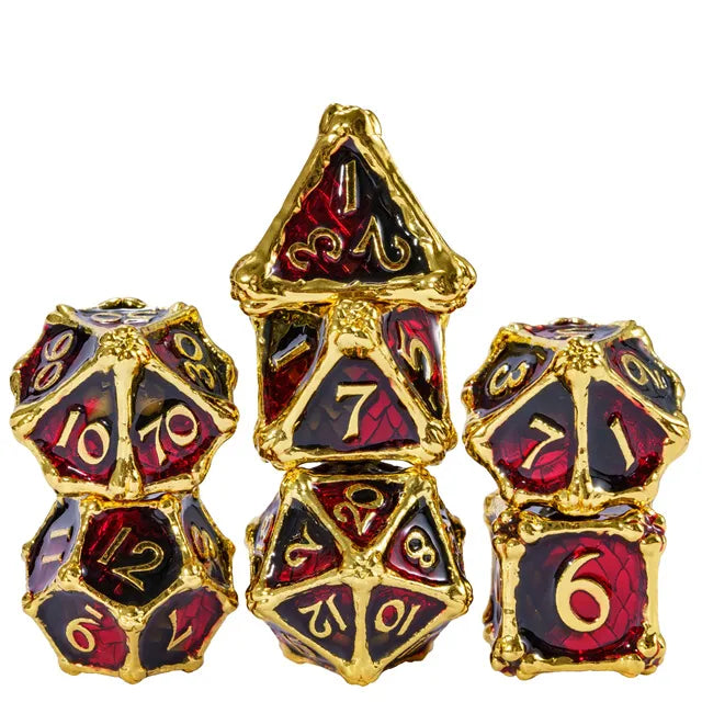 Black Liquid D20 Dice