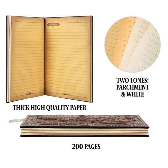 Notebook 3D Faux Leather