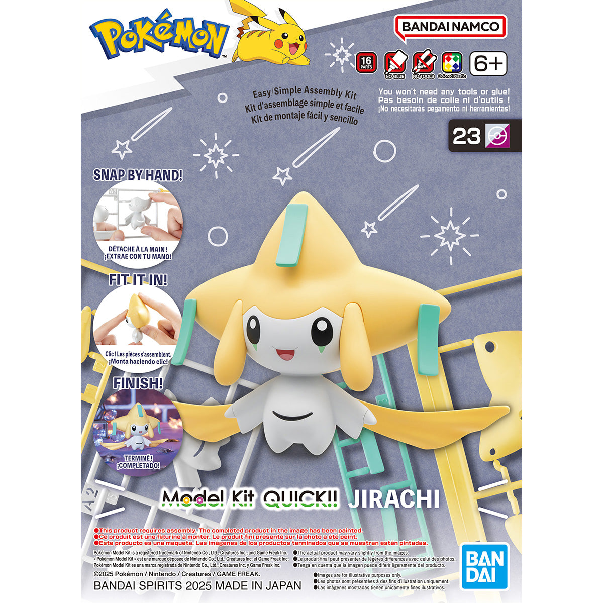 Jirachi Model Kit Quick!