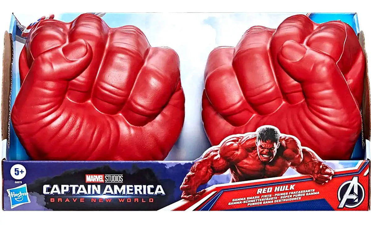 Red Hulk Gamma Smash Fists