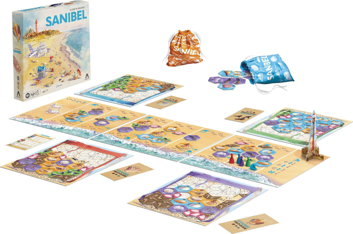 Sanibel Board Game by Elizabeth Hargrave