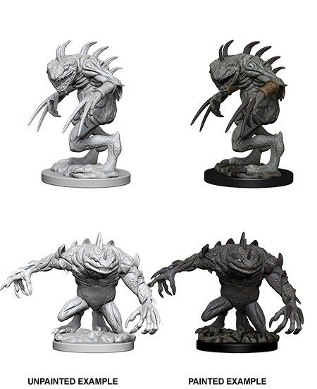 Nolzur’s Marvelous Miniatures: Grey Slaad & Death Slaad