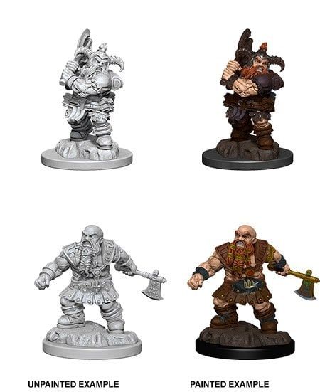 Nolzur's Marvelous Miniatures: Dwarf Barbarian Male