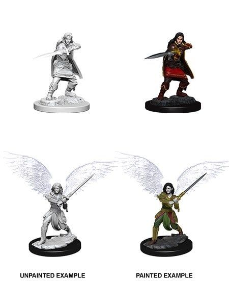 Nolzurs Marvelous Miniatures Female Aasimar Fighter