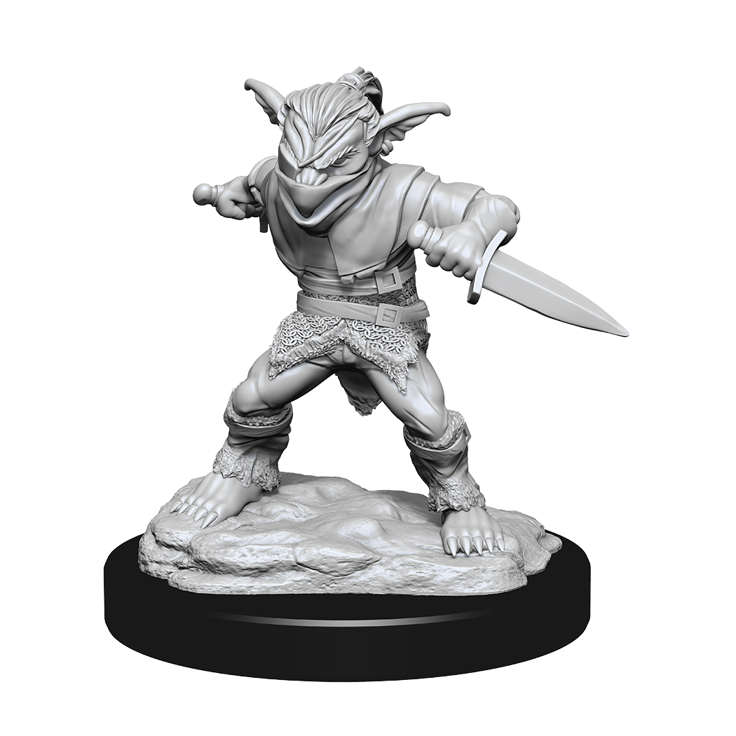 Nolzurs Marvelous Miniatures Male Goblin Rogue & Female Goblin Rogue
