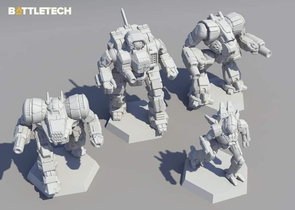 Battletech Support Lance – Millennium Games
