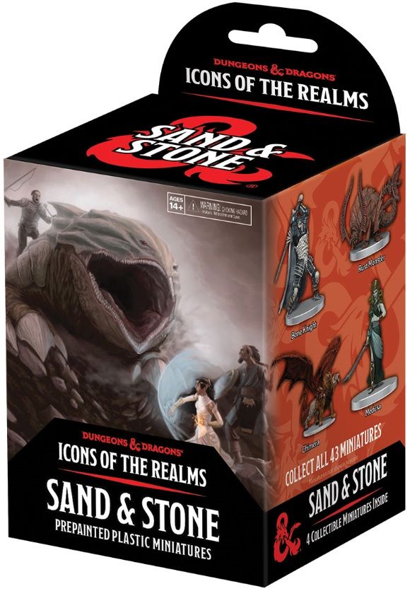 D&D Icons of the Realms: Miniature Booster - Sand & Stone