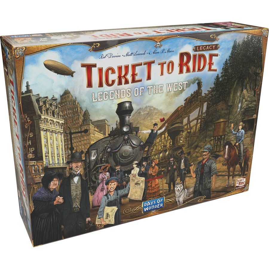Ticket to Ride Legacy Legends