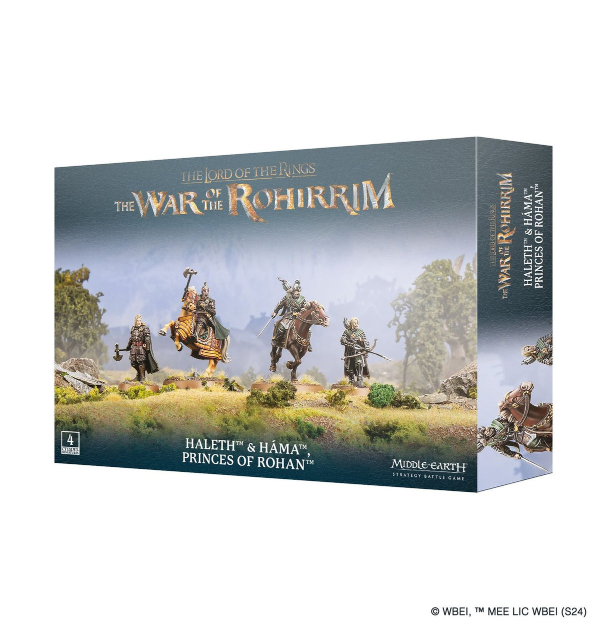 Middle-Earth Strategy Battle Game Haleth & Hama Princes of Rohan