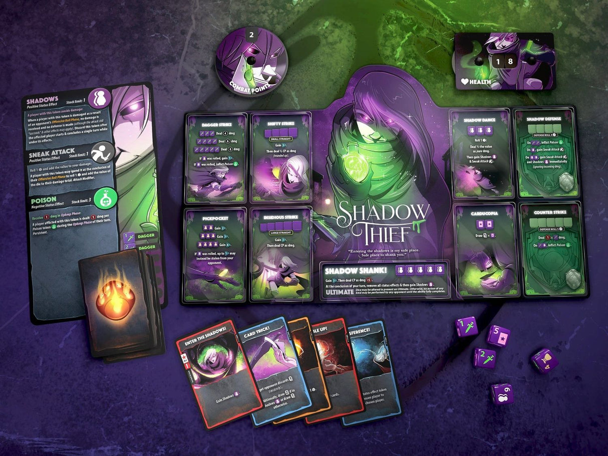 Dice Throne: Season One Rerolled - Pyromancer v Shadow Thief