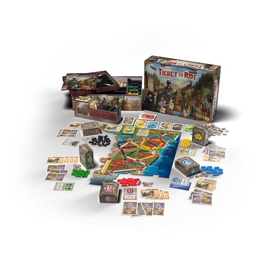 Ticket to Ride Legacy Legends