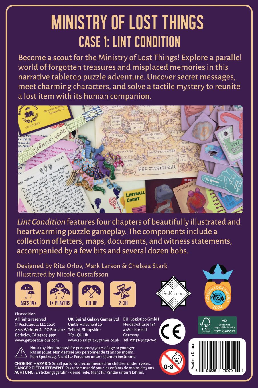 Ministry of Lost Things Case 1
