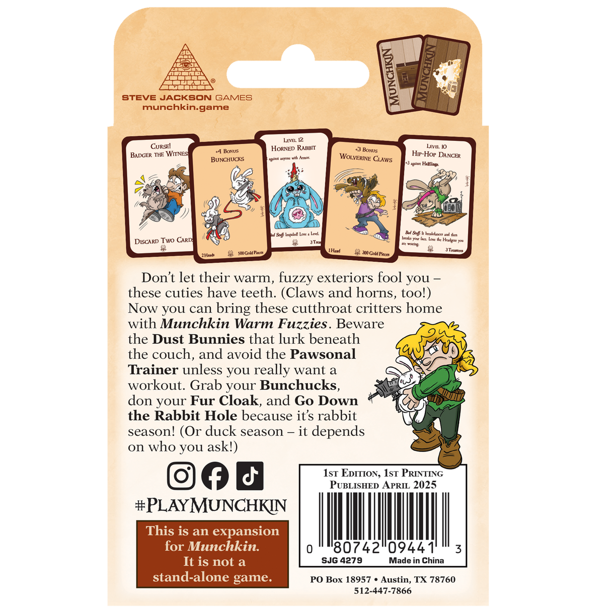 Munchkin: Warm Fuzzies