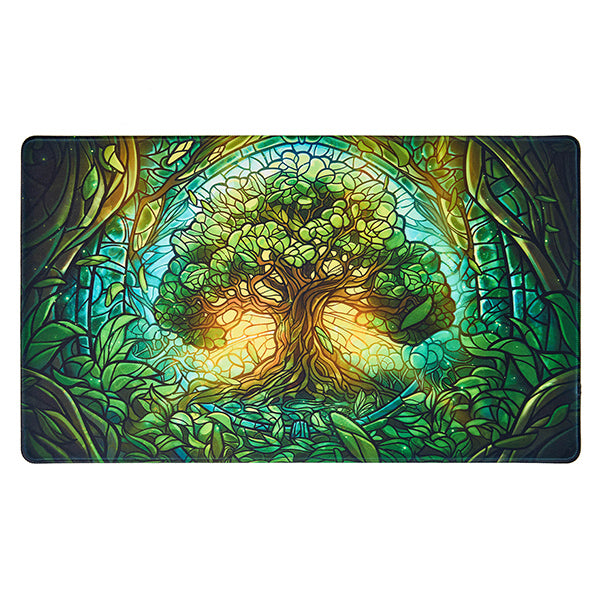 Mythical Forest Stained Glass Playmat