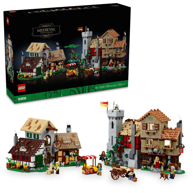 Medieval Town Square Lego