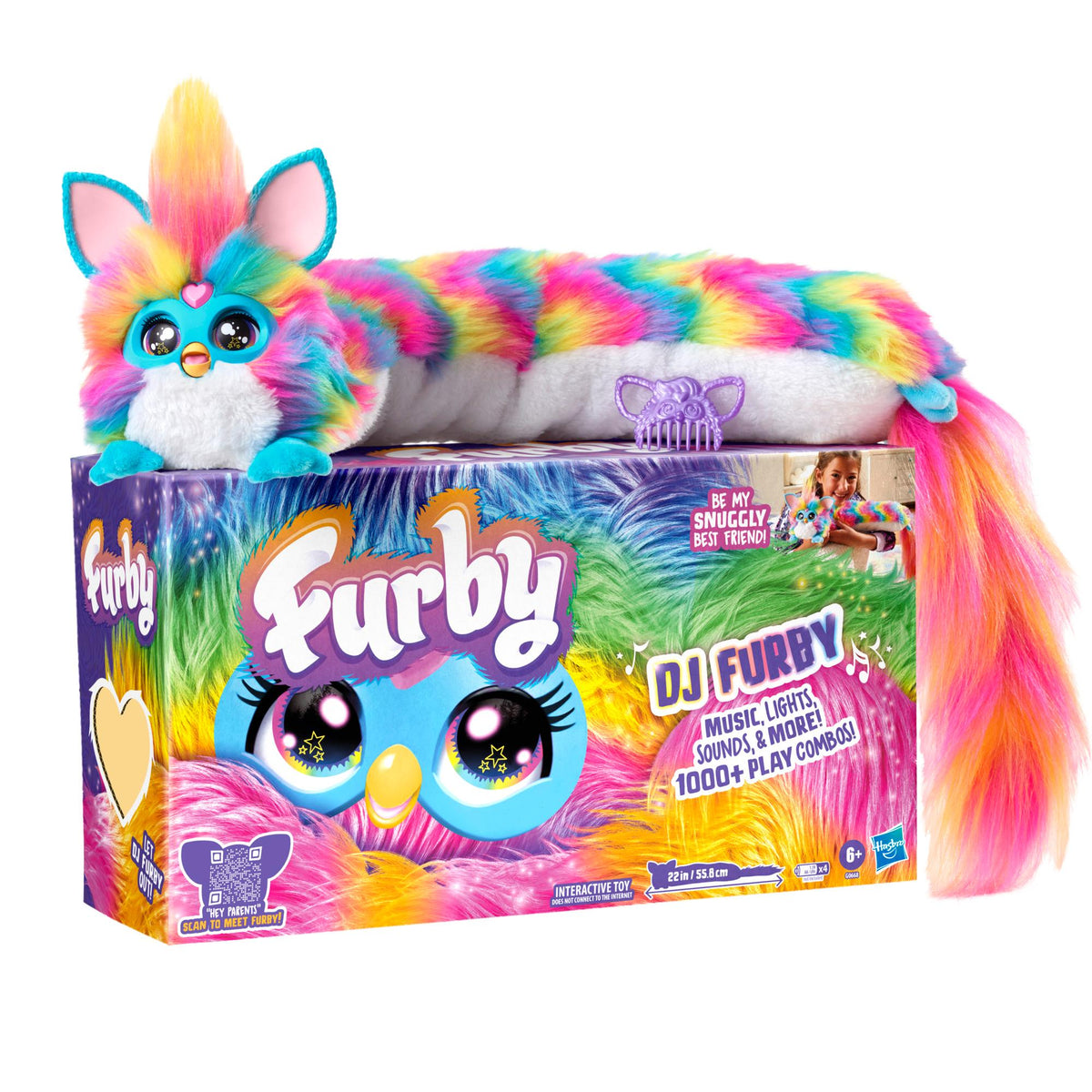 Furby DJ Furby Rainbow Interactive Toy