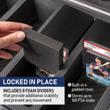 Graded Card Case 4 Row Blue
